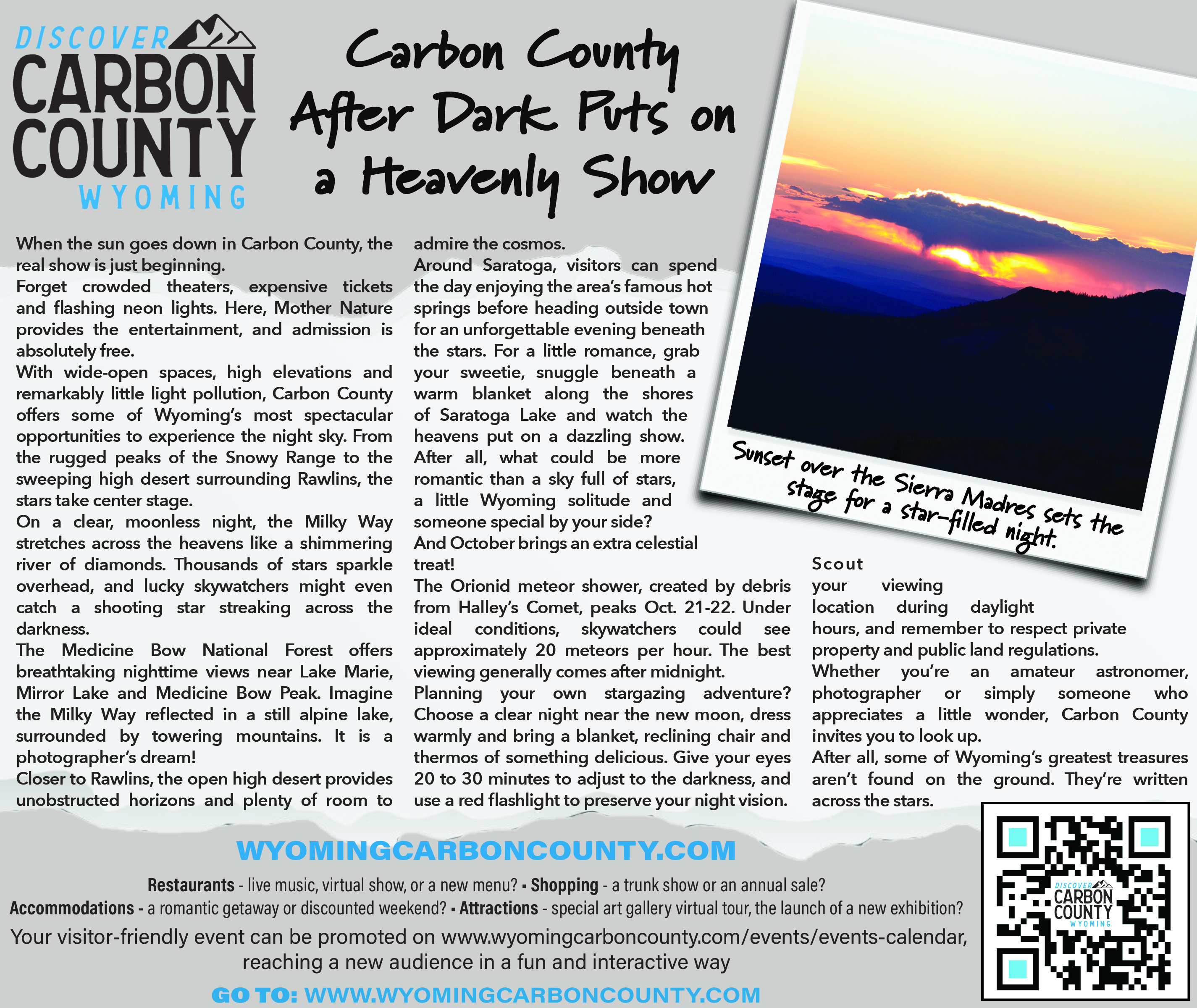 Carbon County Comet - Staff Photo - Create Article