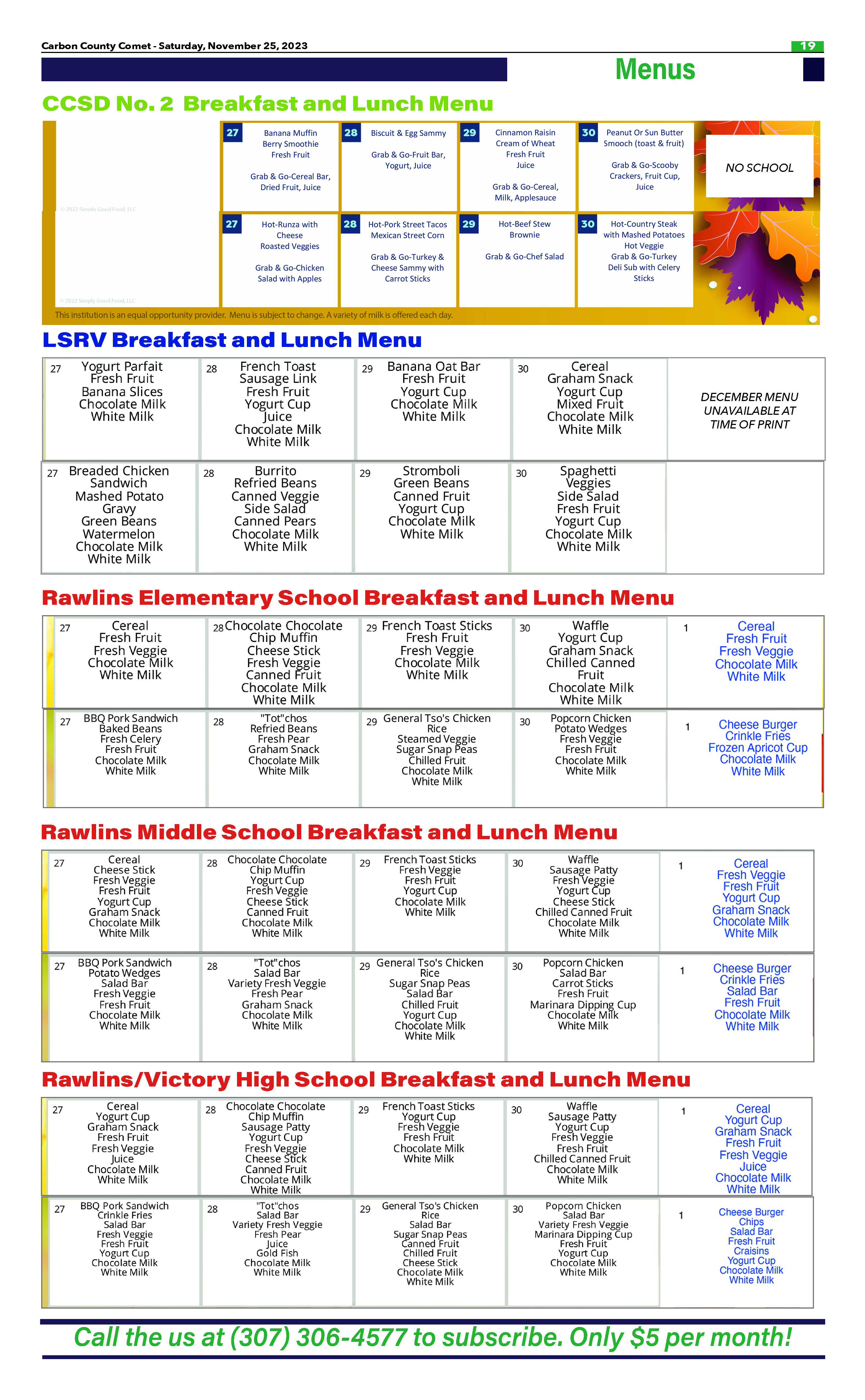 Carbon County Comet - Staff Photo - Create Article
