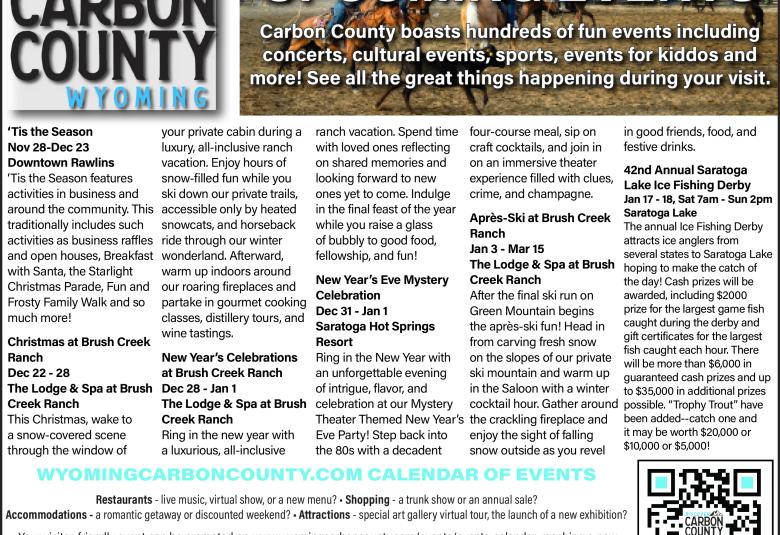 Carbon County Comet - Staff Photo - Create Article