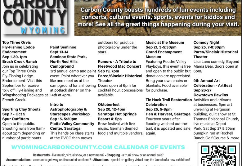 Carbon County Comet - Staff Photo - Create Article