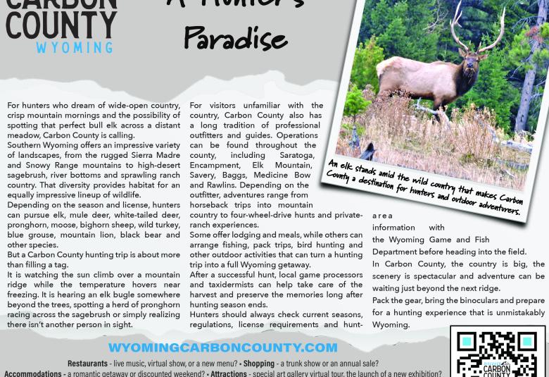 Carbon County Comet - Staff Photo - Create Article